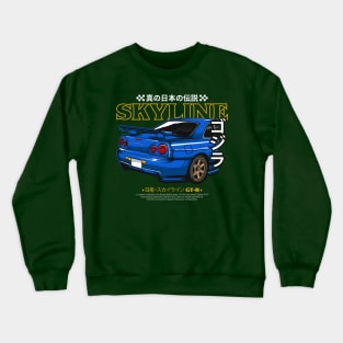 Skyline R34 Crewneck Sweatshirt